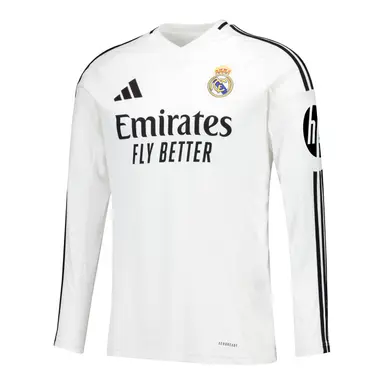 nova-camisa-i-real-madrid-branca-2024-25-manga-longa-masculina2 Nova Camisa I Real Madrid Branca 2024/25 Manga Longa