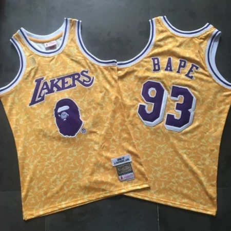 Regata A Bathing Ape x Mitchell & Ness - Lakers