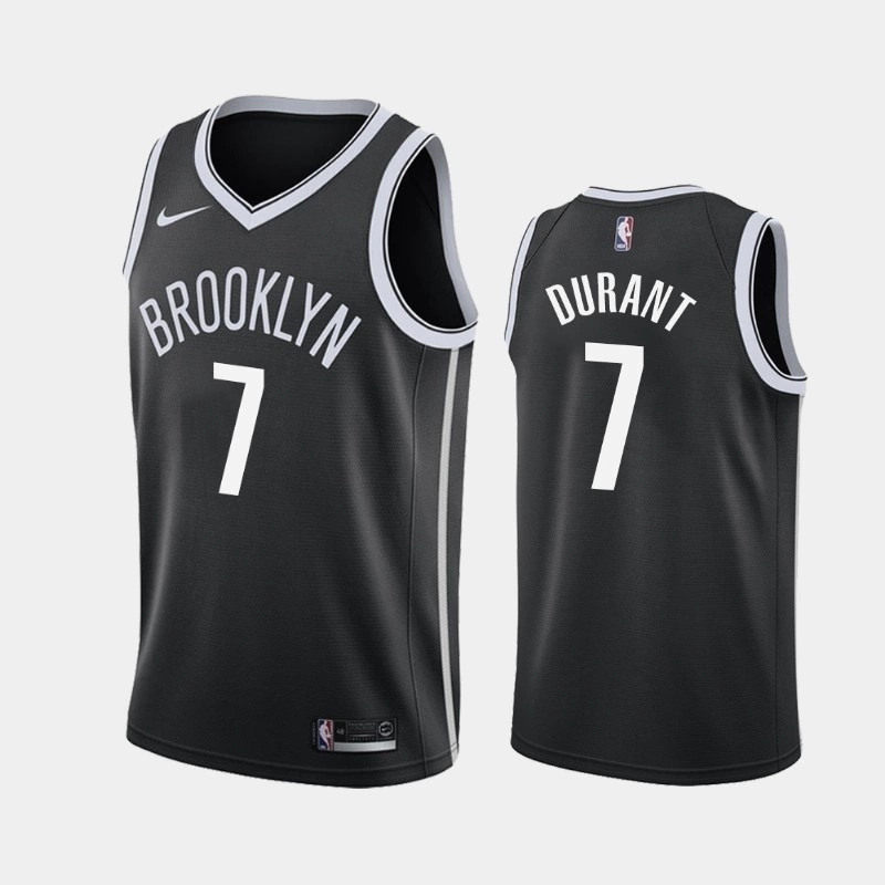 Regata NBA Swingman - Brooklyn Nets Preta - Durant #7 Regata NBA Swingman - Brooklyn Nets Preta - Durant #7