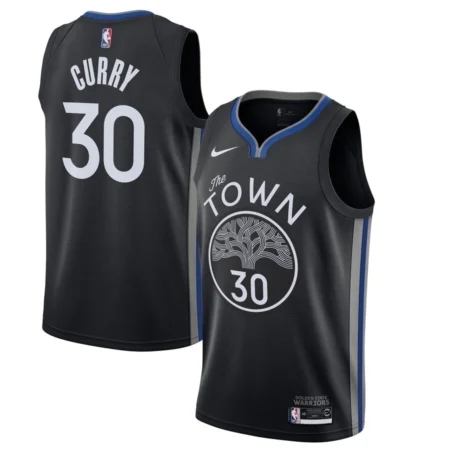 Regata NBA Golden State Warriors The Town Preta Curry #30