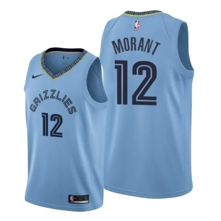Regata NBA Memphis Grizzlies Azul C - Morant #12