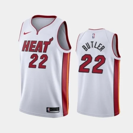 Regata NBA Miami Heat Branca/Vermelha Butler #22