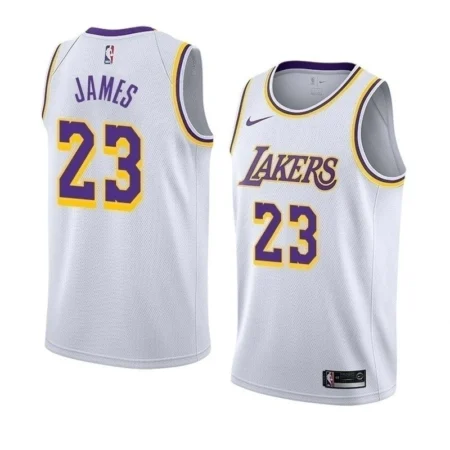 Regata NBA Golden State Warriors Branca - James #23