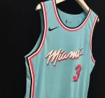 Regata NBA AUTHENTIC Miami Heat Edição Azul WADE #3