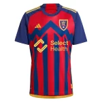 Camisa Titular Real Salt Lake Vermelha/Azul 2024/25 Masculina