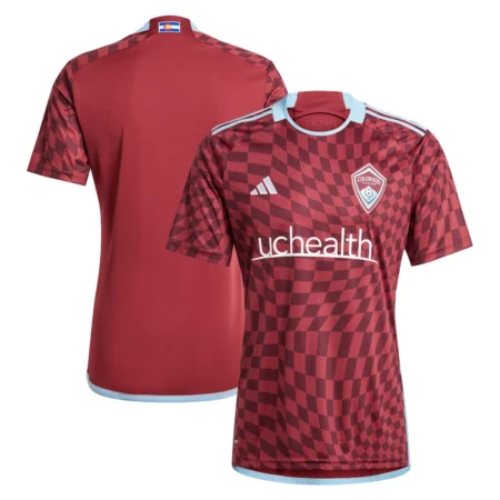 Camisa Titular Colorado Rapids Vermelha Home I 2024/25 Masculina