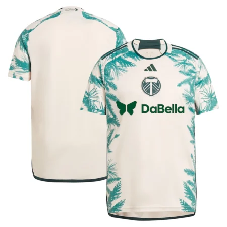 Camisa Reserva Portland Timbers Branca/Verde 2024/25 Masculina