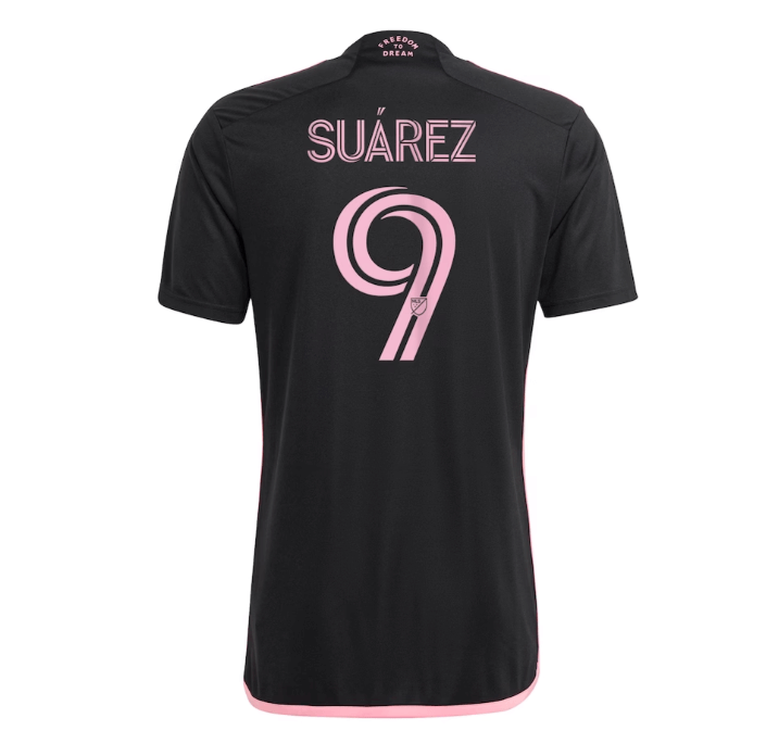 Camisa Inter Miami Preta II Suárez #9 2024/25 Masculina Camisa Inter Miami Preta II Suárez #9 2024/25 Masculina