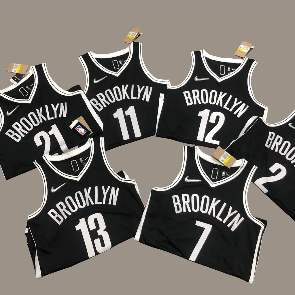 Regata NBA 75ºaniversario DIAMONT Brooklyn Nets Preta 21/22 Regata NBA 75ºaniversario DIAMONT Brooklyn Nets Preta 21/22