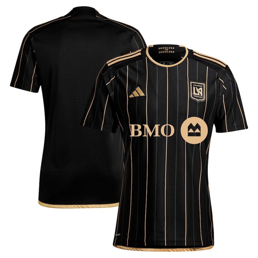 Camisa Titular Los Angeles Football Preta/Dourada 2024/25 Masculina Camisa Titular Los Angeles Football Preta/Dourada 2024/25 Masculina