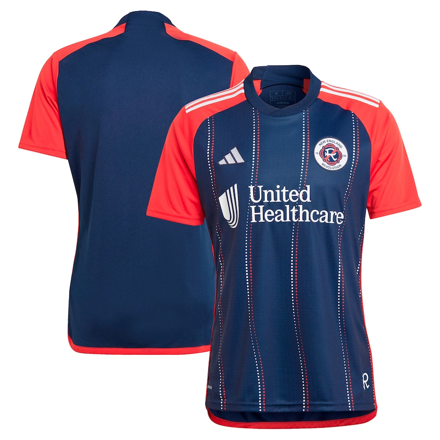 Camisa Titular New England Revolution Azul 2024/25 Masculina Camisa Titular New England Revolution Azul 2024/25 Masculina