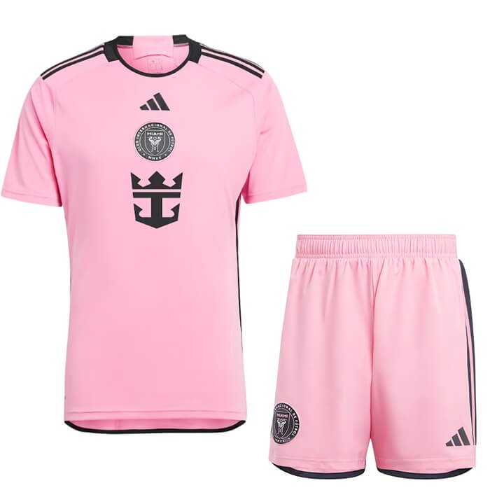 Kit Infantil Inter Miami Rosa I Suárez #9 2024/25 Kit Infantil Inter Miami Rosa I Suárez #9 2024/25