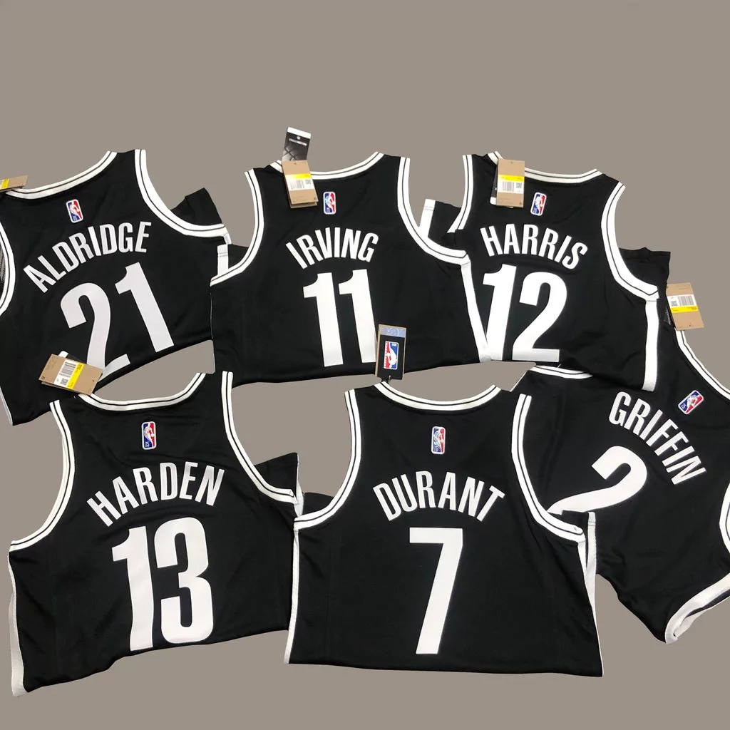 Regata NBA 75ºaniversario DIAMONT Brooklyn Nets Preta 21/22 Regata NBA 75ºaniversario DIAMONT Brooklyn Nets Preta 21/22