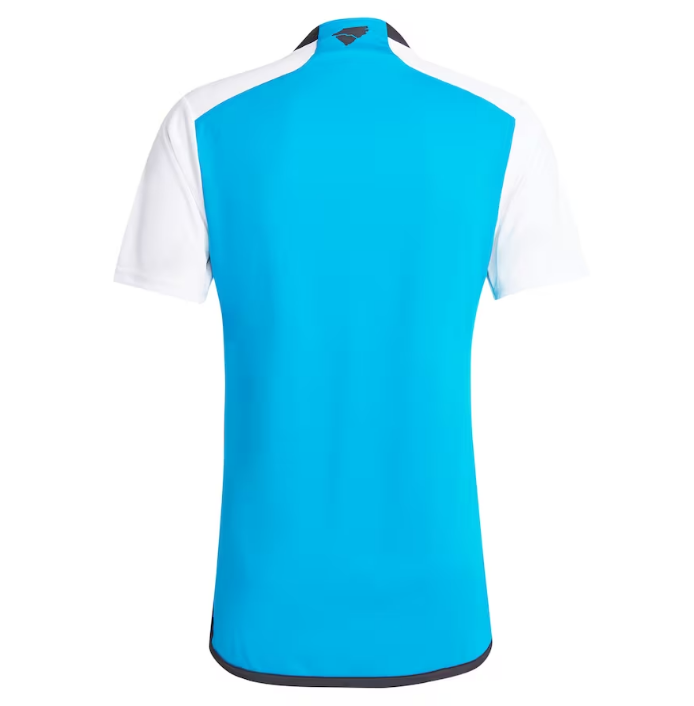 Camisa Titular Charlotte FC Branca/Azul 2024/25 Masculina Camisa Titular Charlotte FC Branca/Azul 2024/25 Masculina