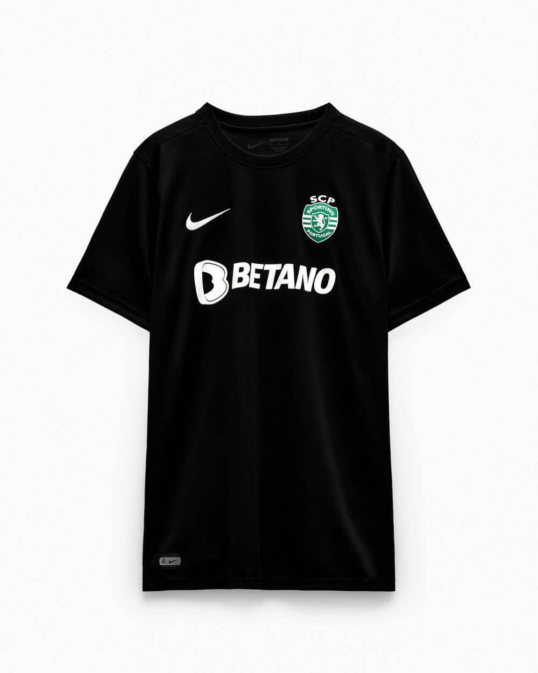 Camisa Sporting Portugal Quatro Preta 2023/24 Masculina Camisa Sporting Portugal Quatro Preta 2023/24 Masculina