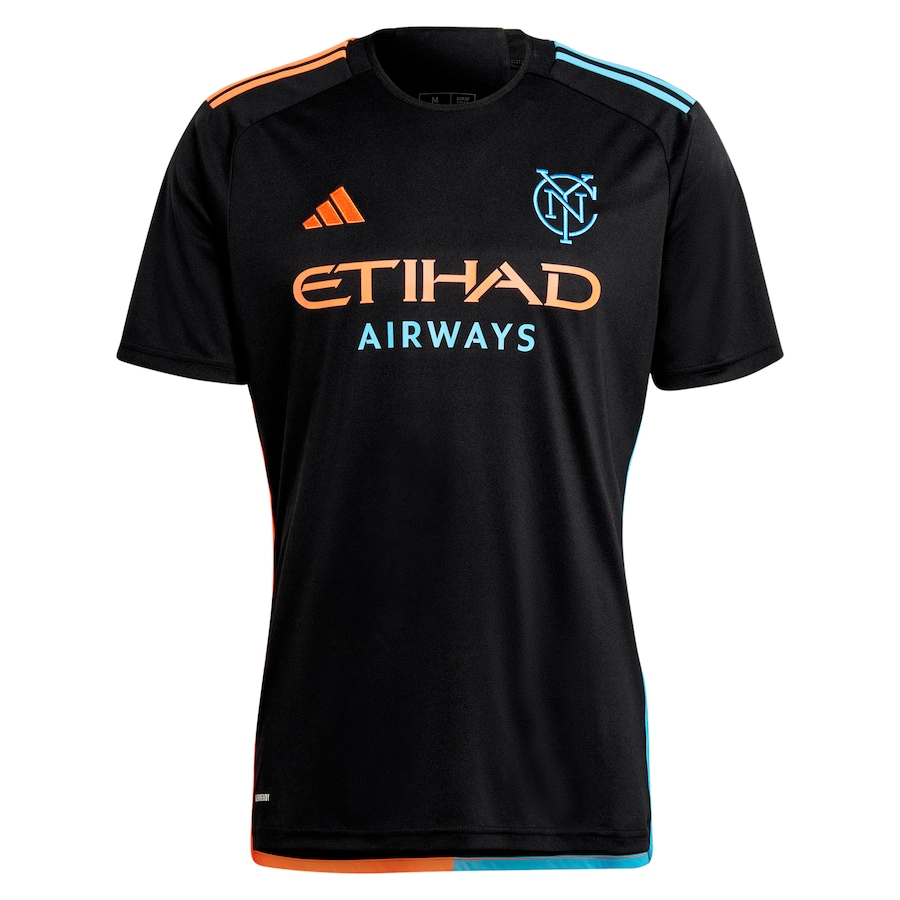 Camisa Reserva do New York City FC Preta 2024/25 Masculina Camisa Reserva do New York City FC Preta 2024/25 Masculina