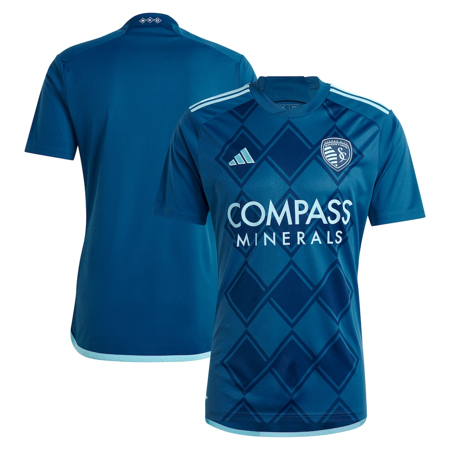 Camisa Reserva Sporting Kansas City Azul Away II 2024/25 Masculina Camisa Reserva Sporting Kansas City Azul Away II 2024/25 Masculina
