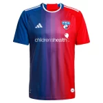 Camisa Titular Dallas Burn FC Home I Azul/Vermelha 2024/25 Masculina