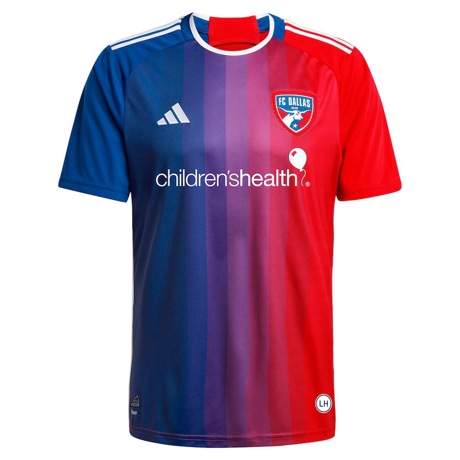 Camisa Titular Dallas Burn FC Home I Azul/Vermelha 2024/25 Masculina Camisa Titular Dallas Burn FC Home I Azul/Vermelha 2024/25 Masculina