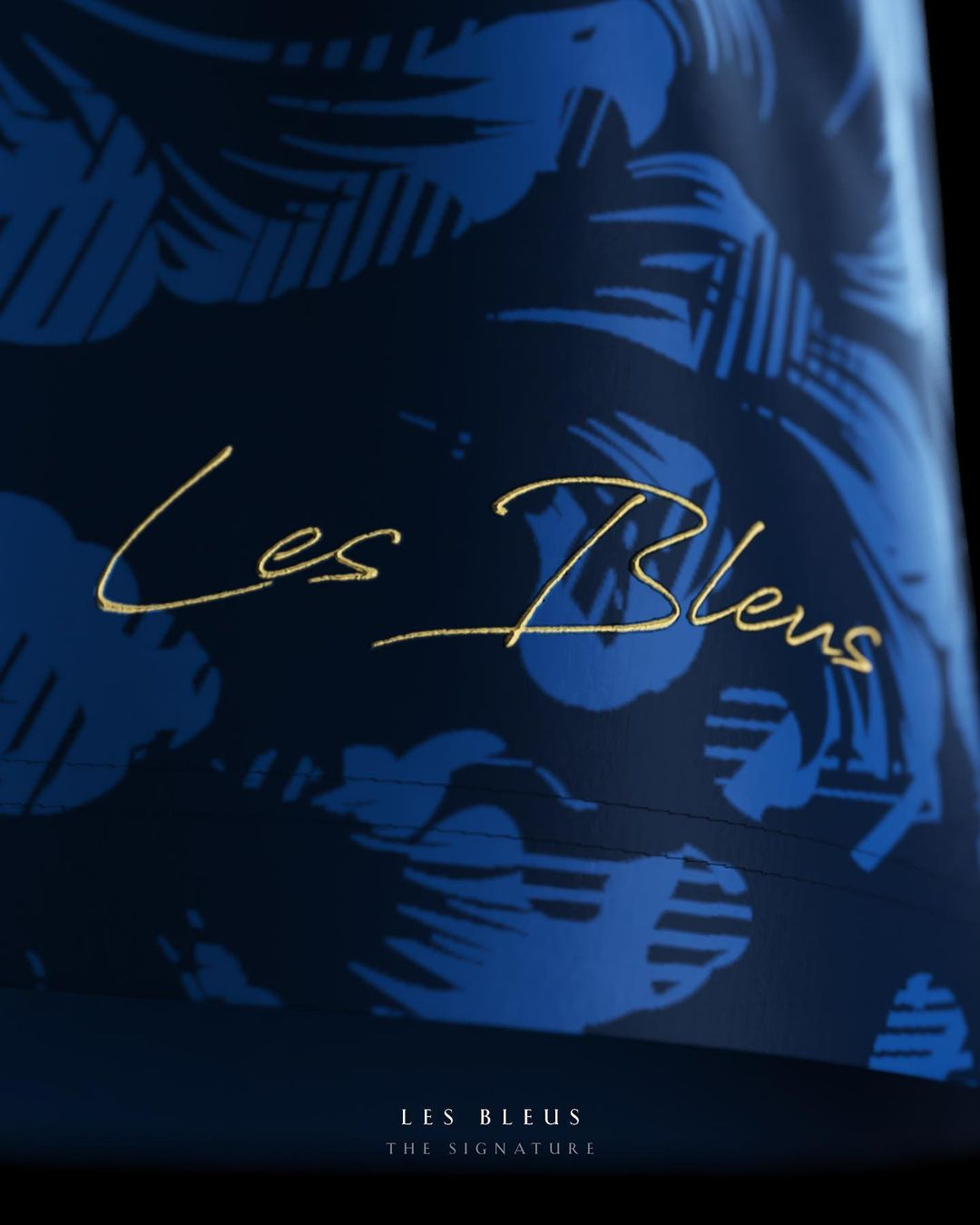 Camisa França Les Bleus Azul Commafootball 2023/24 Camisa França Les Bleus Azul Commafootball 2023/24