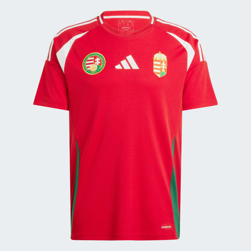 Nova Camisa Hungria Home Vermelha I 2024/25 Masculina Nova Camisa Hungria Home Vermelha I 2024/25 Masculina