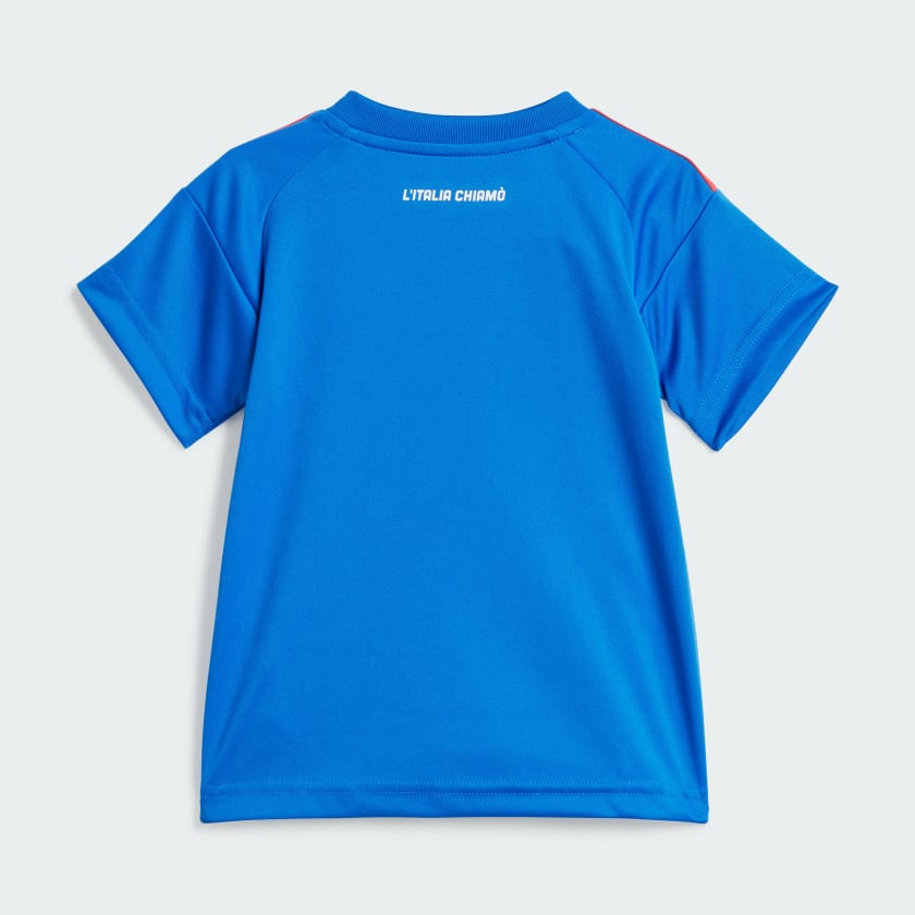 Kit Infantil Seleção da Itália Azul I 2024/25 Unissex Kit Infantil Seleção da Itália Azul I 2024/25 Unissex