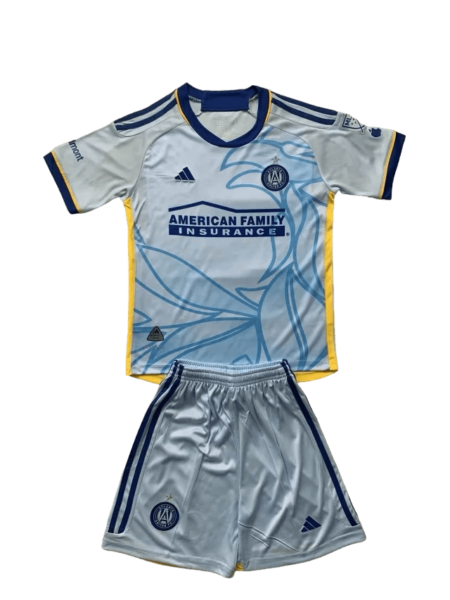 Kit Infantil Reserva Atlanta United Azul Away II 2024/25 Unissex
