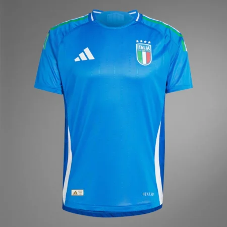 Nova Camisa Itália I Home Azul 2024/25 Versão Jogador