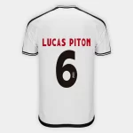 Camisa Do Vasco Branca II LUCAS PITON #6 2024/25 Masculina
