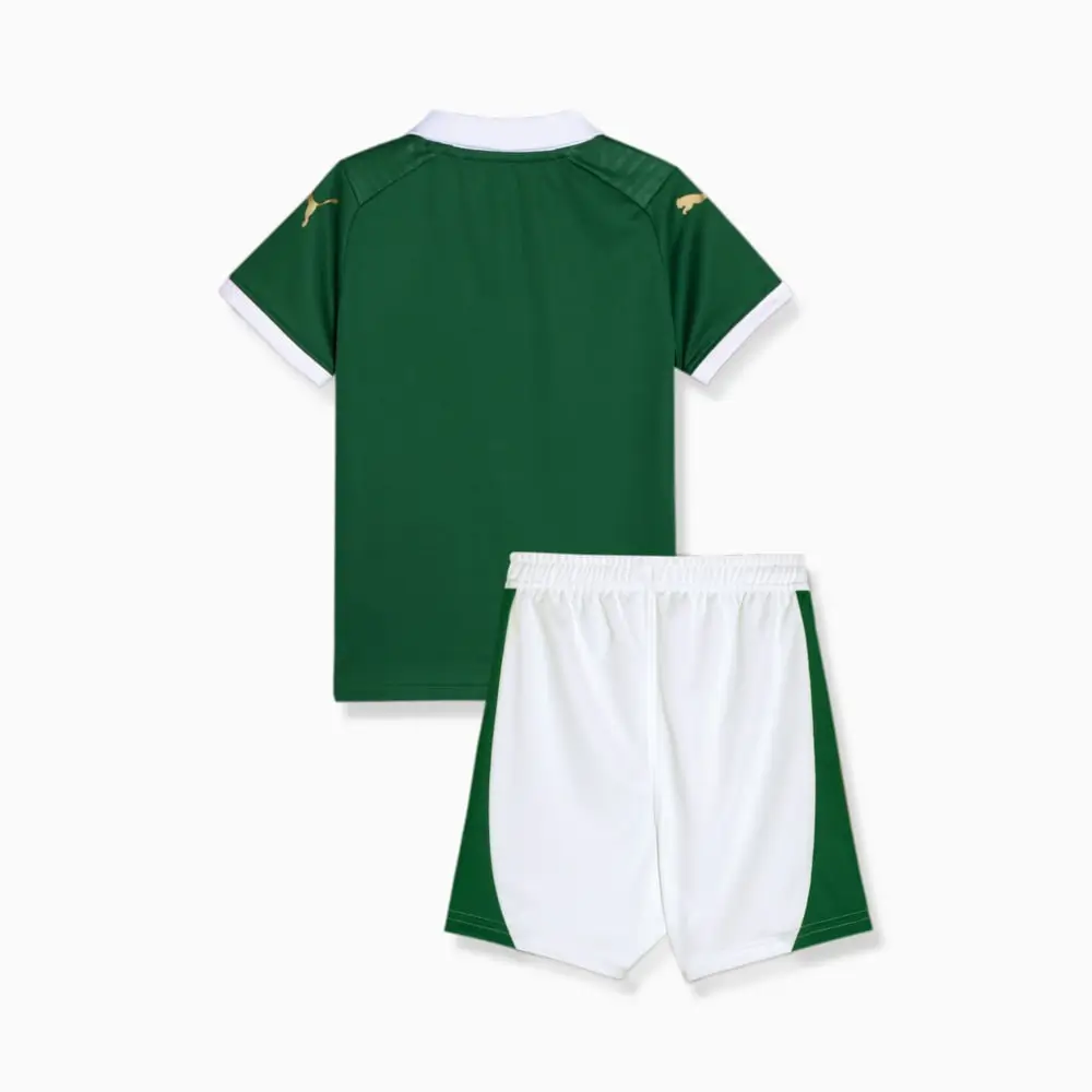 Kit Infantil Palmeiras I Verde Home 2024/25 Unissex Kit Infantil Palmeiras I Verde Home 2024/25 Unissex