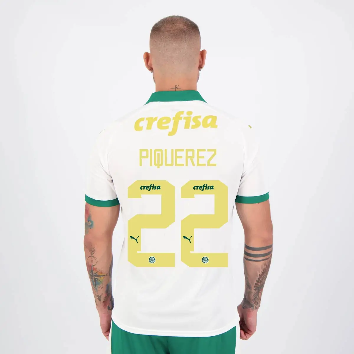 Camisa Palmeiras do Piquerez #22 Branca II 2024/25 Masculina Camisa Palmeiras do Piquerez #22 Branca II 2024/25 Masculina