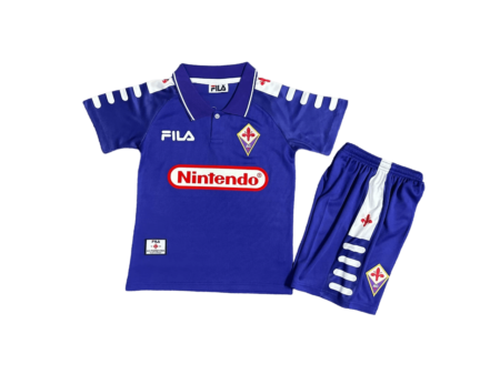 Kit Infantil Fiorentina Roxo Home 1998 Unissex