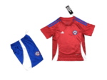 Kit Infantil do Chile Vermelha Home I 2024/25 Unissex