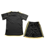Kit Infantil Los Angeles Football Preta/Dourada 2024/25 Unissex