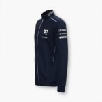 Jaqueta de Frio Scuderia AlphaTauri F1 Team Azul Escuro C/ Zíper