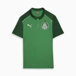 Camisa Palmeiras Casual Verde Escuro Gola Polo 2024/25 Masculina