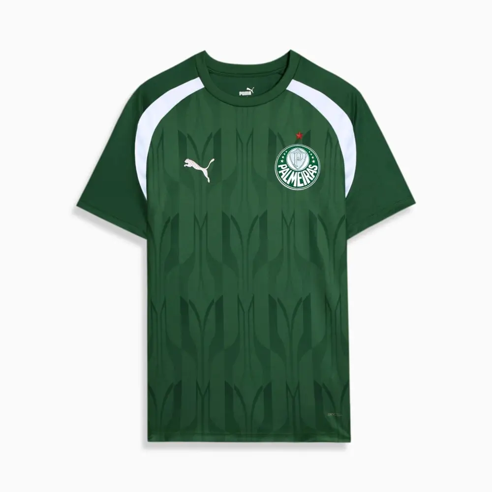 Camisa Palmeiras Treino Verde 2024/25 Masculina Camisa Palmeiras Treino Verde 2024/25 Masculina