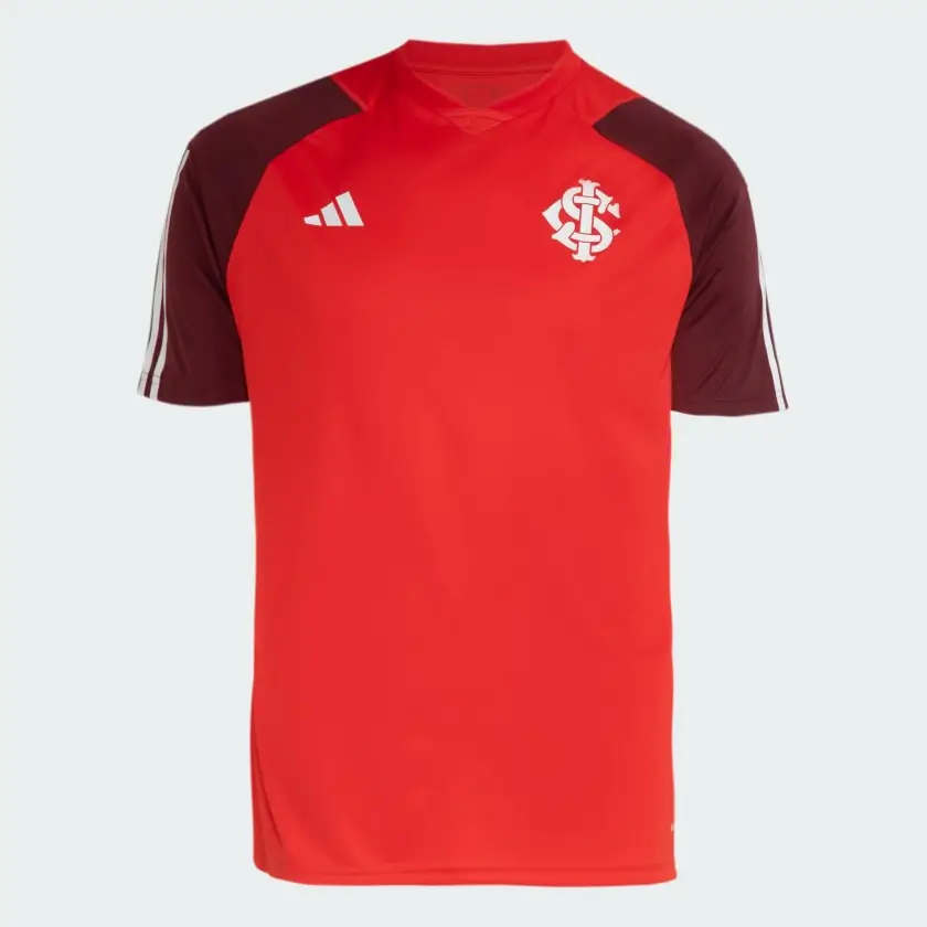 Camisa Internacional Treino Vermelho/Vinho 2024/25 Masculina Camisa Internacional Treino Vermelho/Vinho 2024/25 Masculina