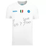 Camisa do Napoli Especial Geolier Branca 2024/25 Masculina
