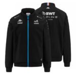Jaqueta Alpine F1 Team Preta 2023 Com Zíper