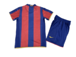 Kit Infantil Home I Barcelona Vermelho 2007/08 Unissex