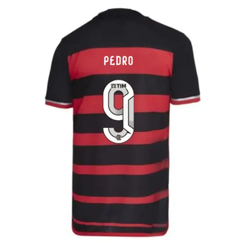 Camisa Flamengo do PEDRO #9 Vermelha I 2024/25 Masculina Camisa Flamengo do PEDRO #9 Vermelha I 2024/25 Masculina