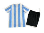 Kit Infantil Argentina 1986 Home Azul/Branca Retrô Unissex