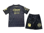 Kit Infantil Atlético San Luis Preta 2024/25 Unissex