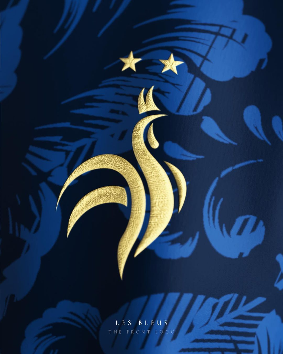 Camisa França Les Bleus Azul Commafootball 2023/24 Camisa França Les Bleus Azul Commafootball 2023/24