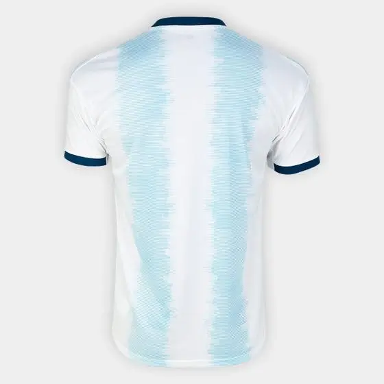 Camisa Argentina Branca Home I 2019/20 Masculina Camisa Argentina Branca Home I 2019/20 Masculina