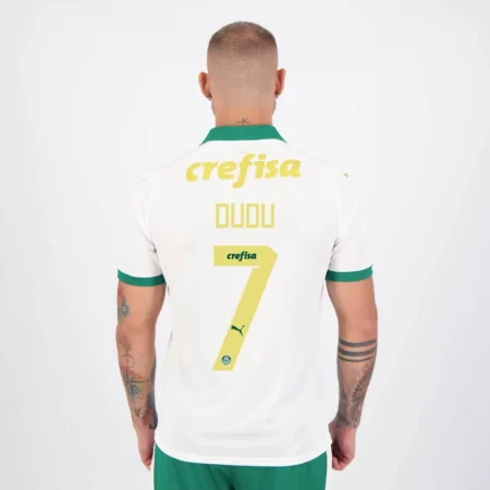 Camisa Palmeiras do Dudu #7 Branca II 2024/25 Masculina