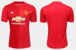 Camisa Manchester United Vermleha Home 2016/17 Masculina