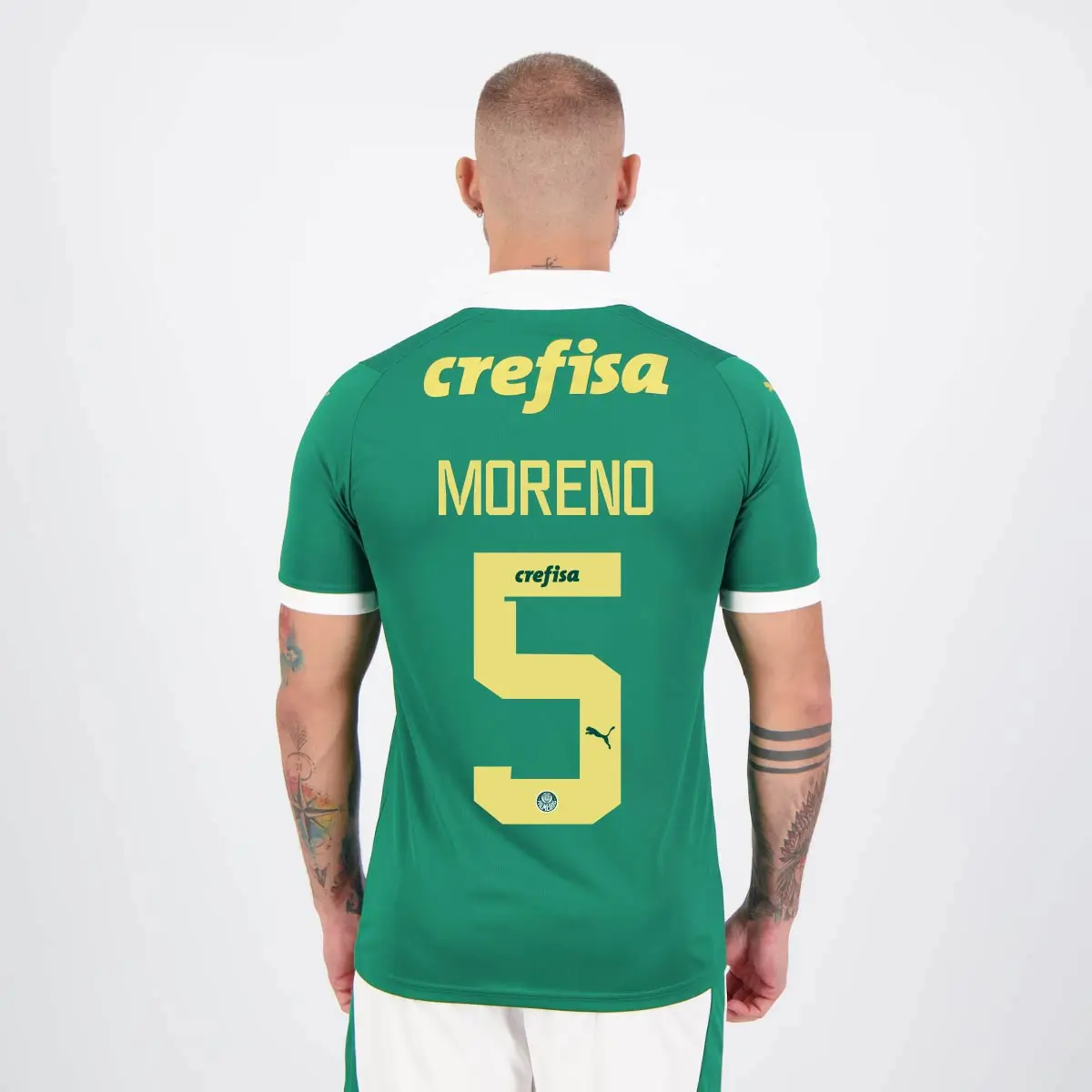 Camisa Palmeiras do Moreno #5 Verde I 2024/25 Masculina Camisa Palmeiras do Moreno #5 Verde I 2024/25 Masculina