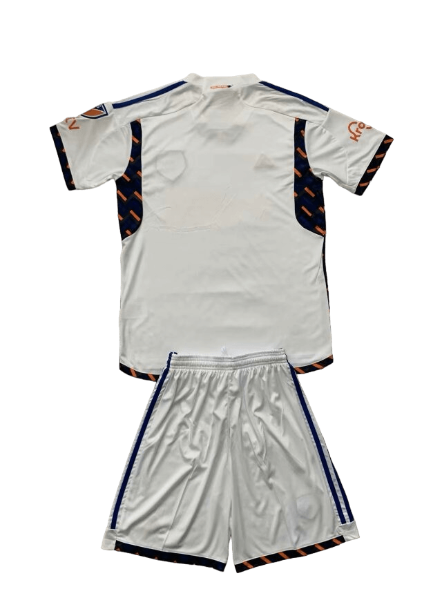 Kit Infantil Reserva FC Cincinnati Branca Away II 2024/25 Unissex Kit Infantil Reserva FC Cincinnati Branca Away II 2024/25 Unissex